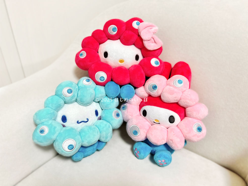 ミャクミャクなりきりぬいぐるみ(M) シナモロール ハローキティ マイメロディ