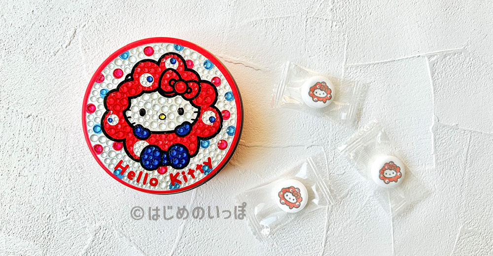 サンリオ ミャクミャク キラキラ缶入りラムネ